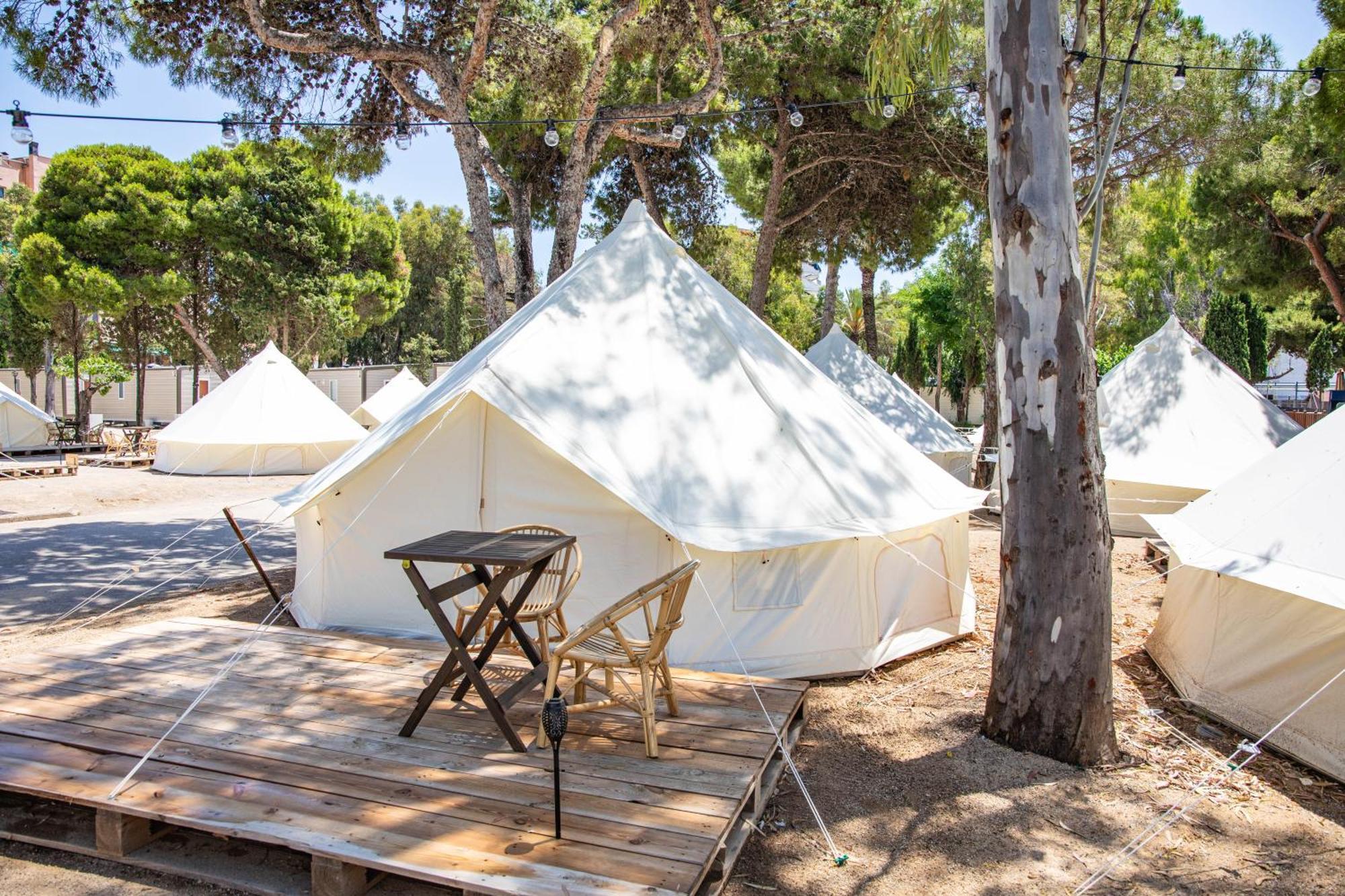 فندق Camping Sant Salvador كوماروغا المظهر الخارجي الصورة