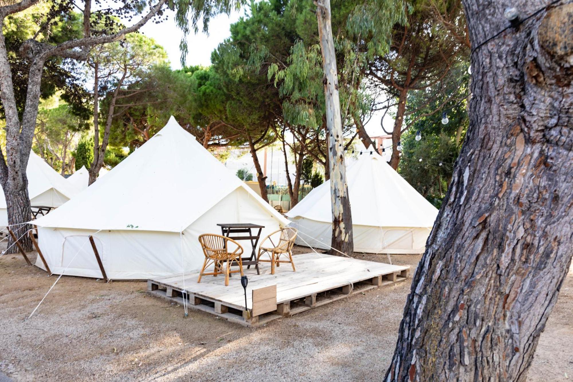 فندق Camping Sant Salvador كوماروغا المظهر الخارجي الصورة